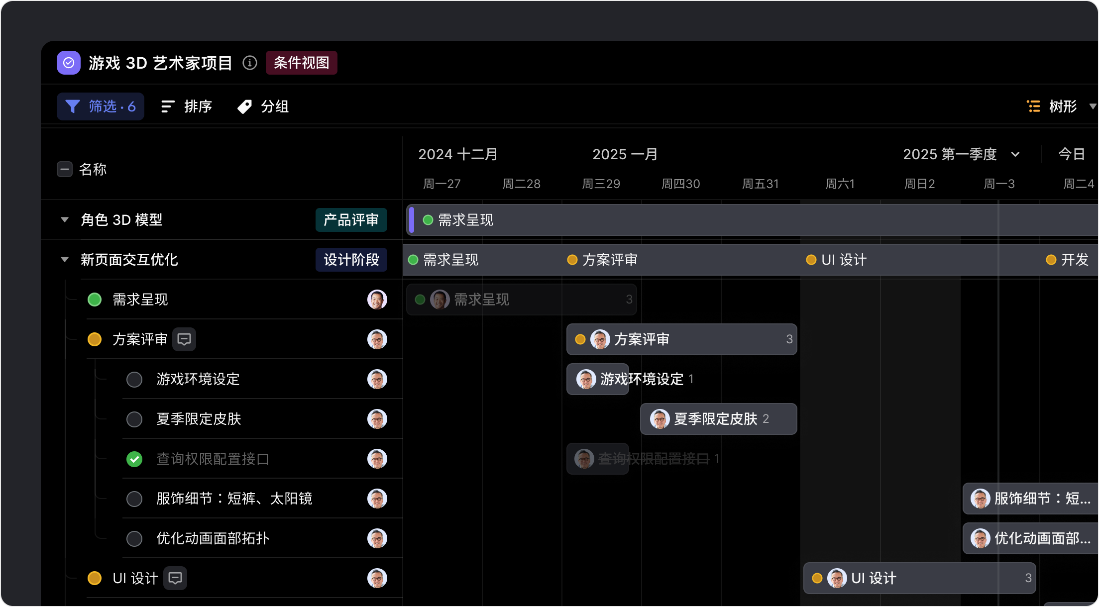 平衡负荷，避免过载